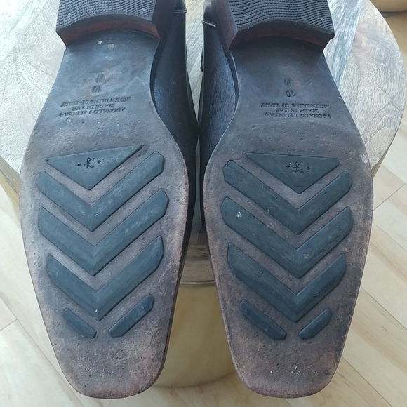 Donald J Pliner Rex dark brown leather loafers 10M - Picture 2 of 9